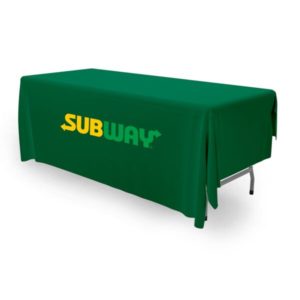 Branded Tablecloth - 6ft Trestle table