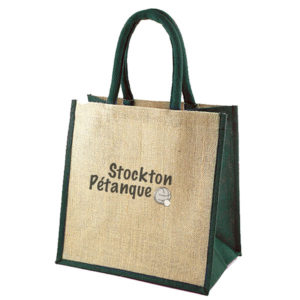 Green & Innocent Mamba Jute Bag - Spot Colour